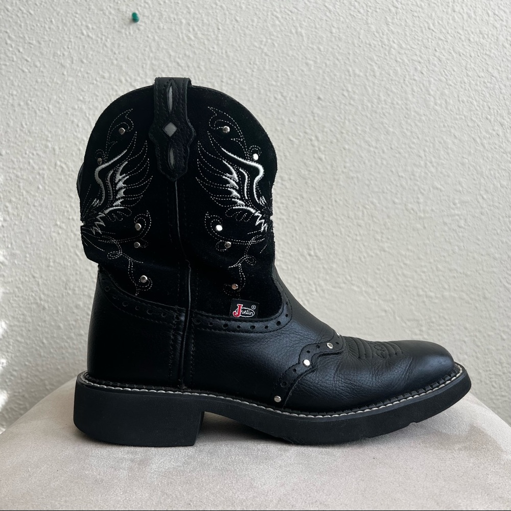 Justin Mandra Gypsy L9977 Women’s Square Toe Western Boots Size 8B